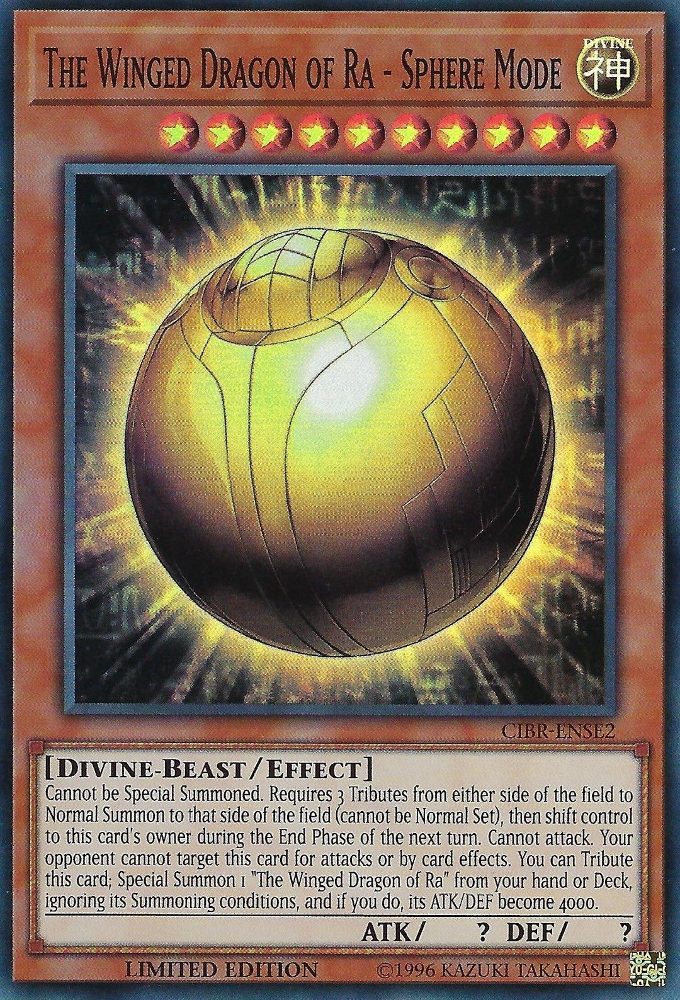 Le Dragon Ailé de Râ - Mode Sphère [CIBR-ENSE2] Super Rare
