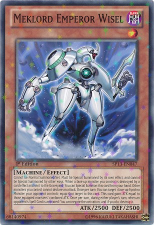 Empereur Meklord Wisel [SP13-EN047] Starfoil Rare