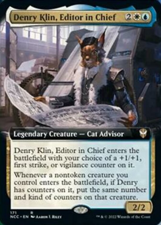 Denry Klin, rédacteur en chef (Art étendu) [Commander — Rues de la Nouvelle Capenna]