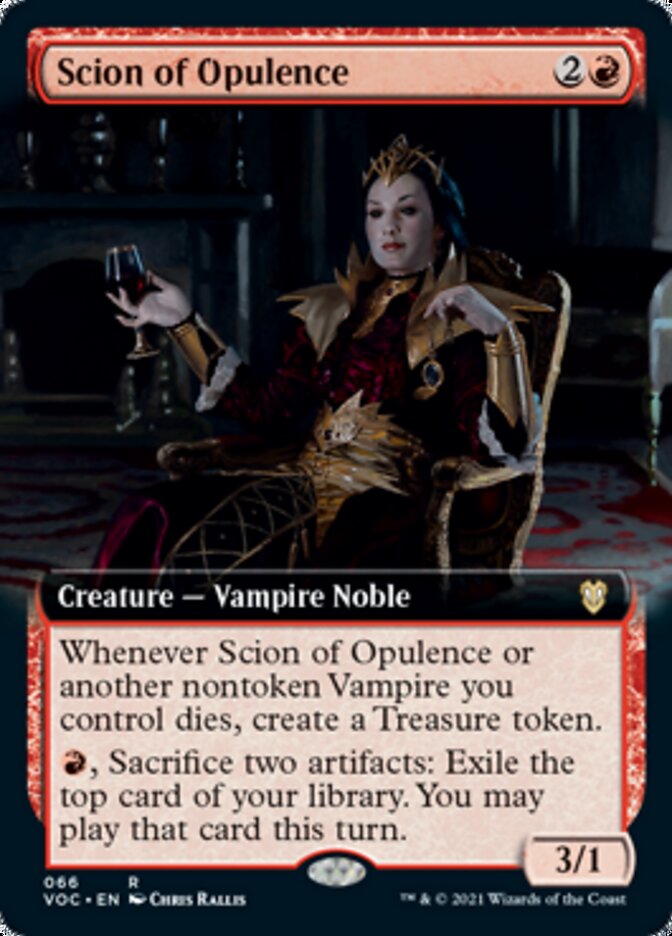 Rejeton d'opulence (Art étendu) [Innistrad: Commander Chasse de minuit]