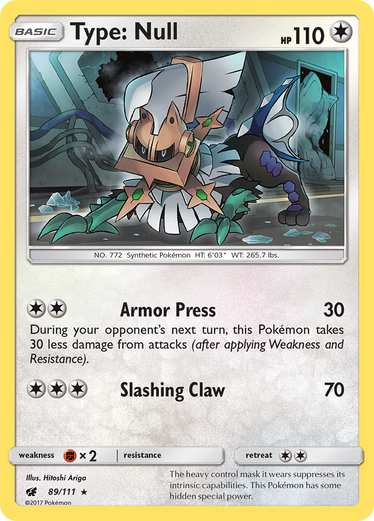 Type: Zéroïd (89/111) [Soleil et Lune : Invasion Carmin]