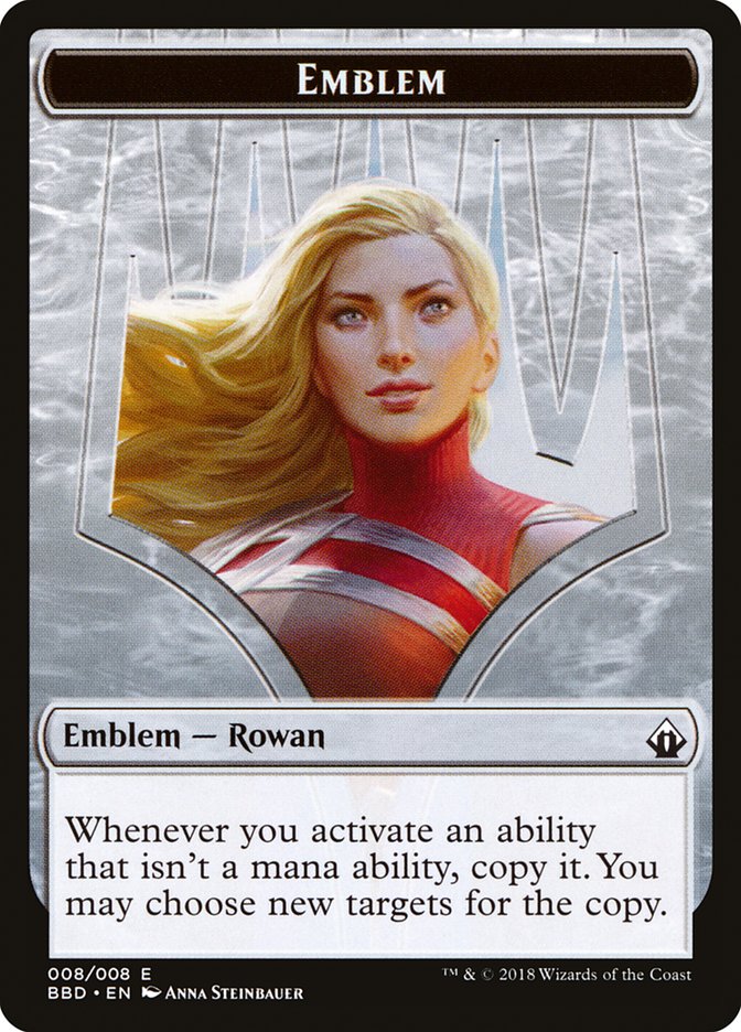 Emblema de Rowan Kenrith [Fichas de Battlebond]
