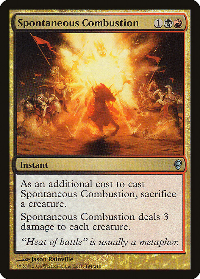Combustion spontanée [Conspiration]