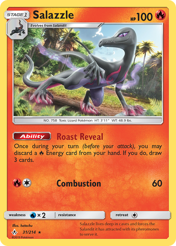 Salazzle (31/214) [Soleil et Lune : Alliance Infaillible]