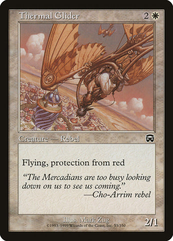 Planeur thermique [Masques de Mercadia]