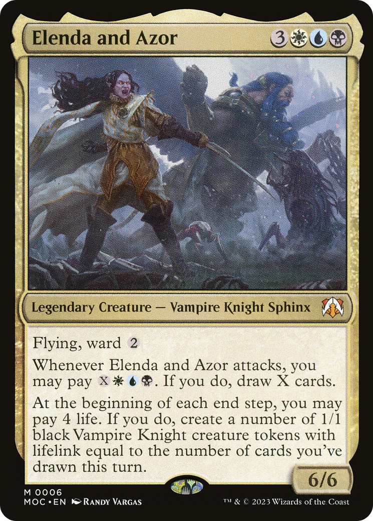 Elenda y Azor [Comandante de Marcha de la Máquina]