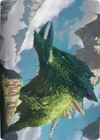 Yasharn, Terre Inflexible Carte d'Art [Série d'Art Zendikar Rising]