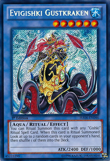 Evigishki Gustkraken [HA06-FR046] Secrète Rare