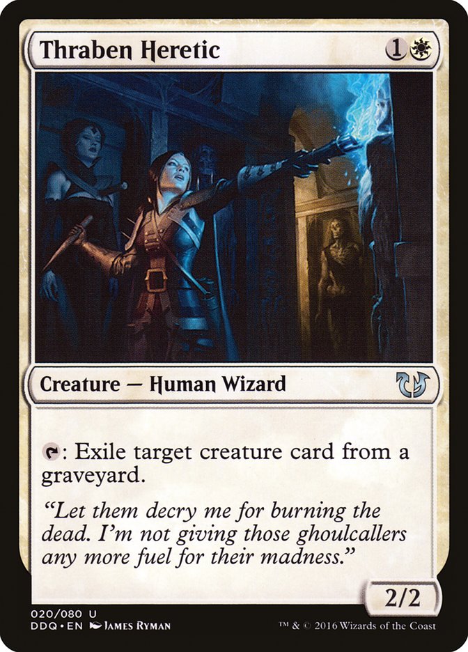 Hérétique de Thraben [Duel Decks: Blessed vs. Cursed]