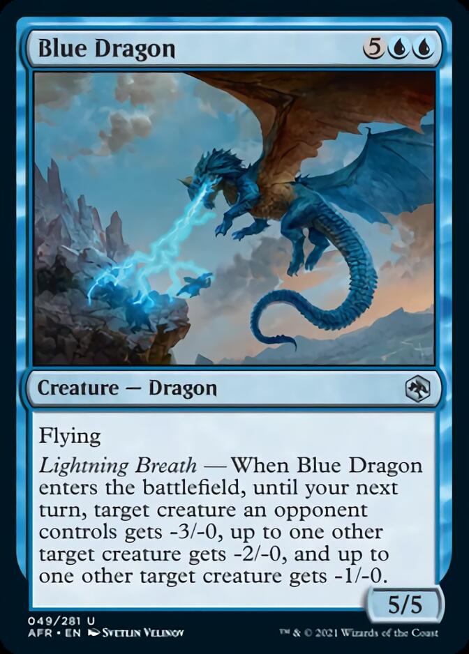 Dragon bleu [Donjons & Dragons : Aventures dans les Royaumes Oubliés]