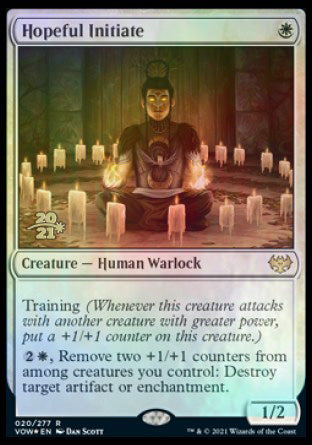 Novice pleine d'espoir [Innistrad : Noces écarlates promos d'avant-première]
