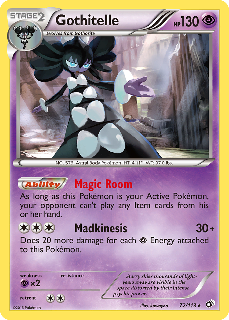 Gothitelle (72/113) [Negro y Blanco: Tesoros Legendarios]
