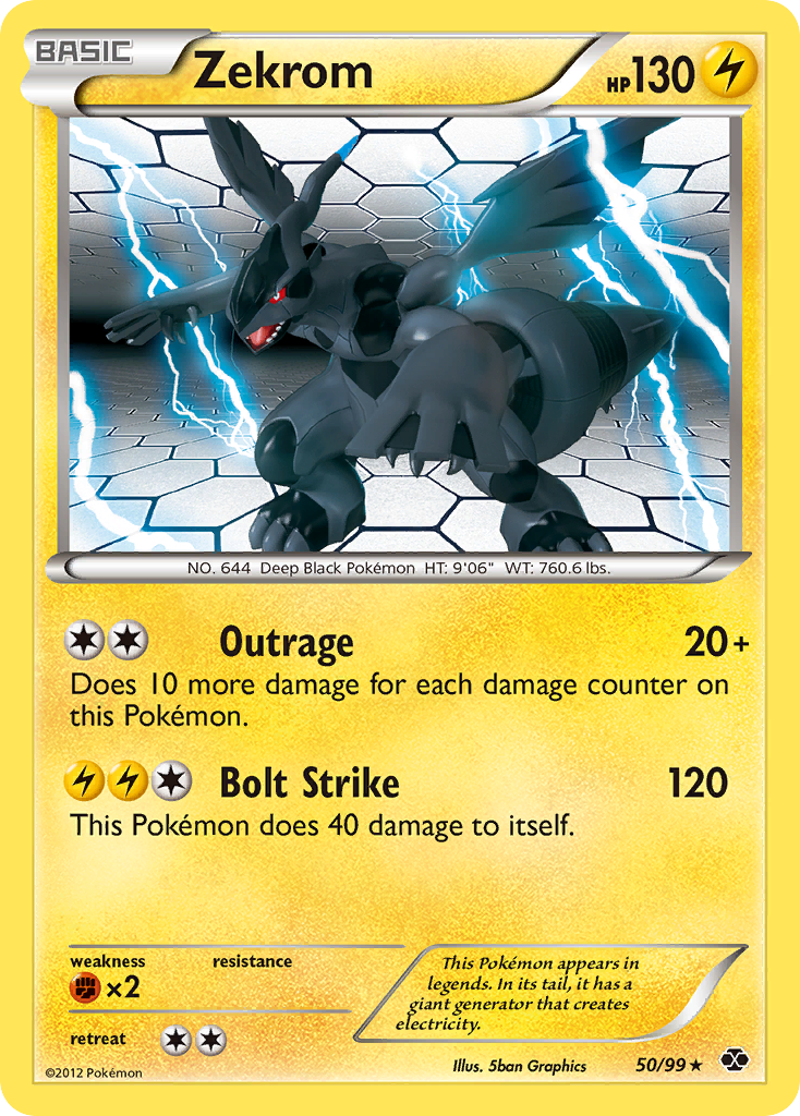 Zekrom (50/99) [Noir & Blanc : Destinées Futures]