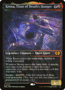Kroxa, Titán del Hambre Mortal (Halo Foil) [Multiverse Legends]