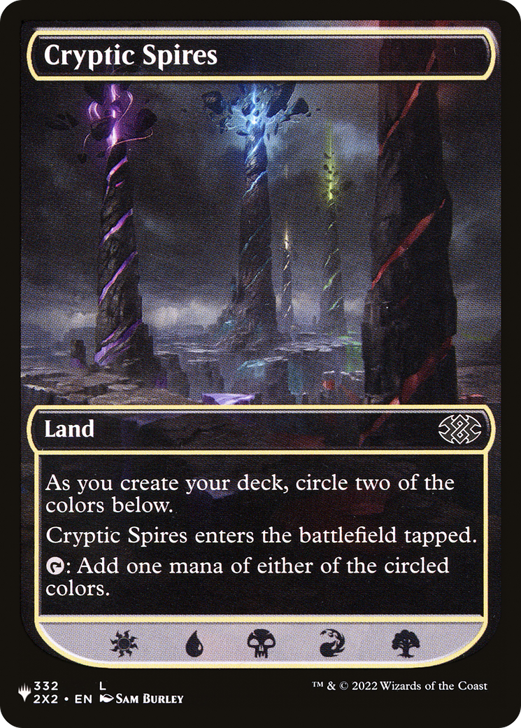 Cryptic Spires [La Liste]