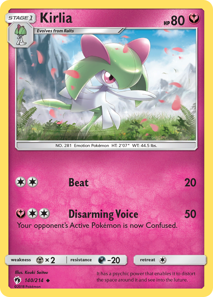Kirlia (140/214) [Sol y Luna: Truenos Perdidos]