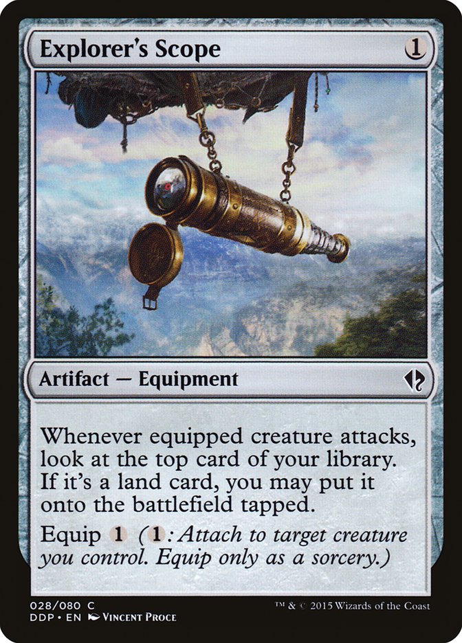 Lunette d'exploration [Decks du duelliste : Zendikar contre les Eldrazi]