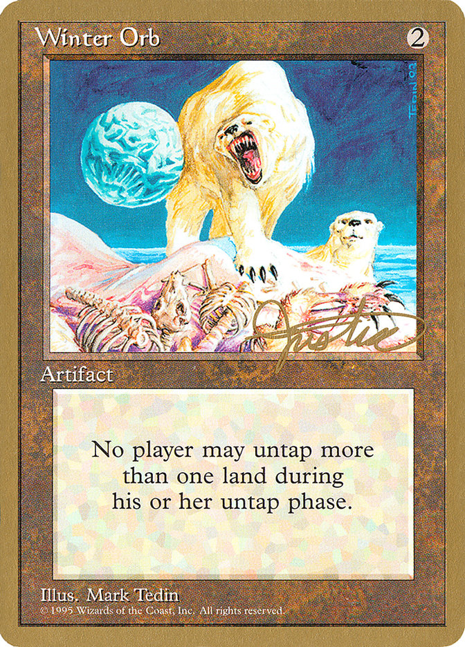 Orbe Invernal (Mark Justice) [Pro Tour Collector Set]