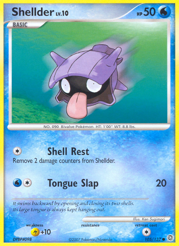 Shellder (105/132) [Diamante y Perla: Maravillas Secretas]