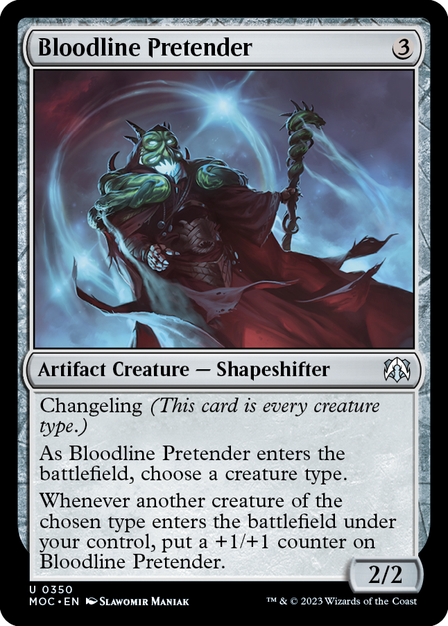 Pretendiente del linaje [Marcha de la Máquina Commander]