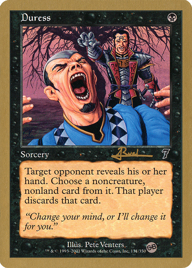 Contrainte (Antoine Ruel) (SB) [World Championship Decks 2001]
