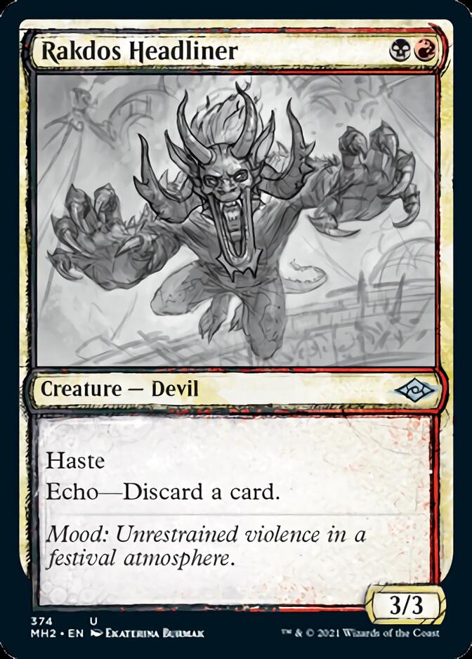 Vedette de Rakdos (Dessin) [Modern Horizons 2]
