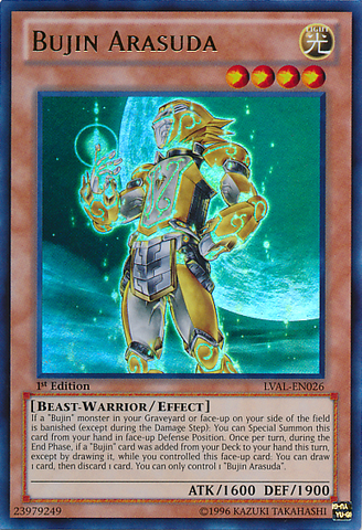 Bujin Arasuda [LVAL-FR026] Ultra Rare