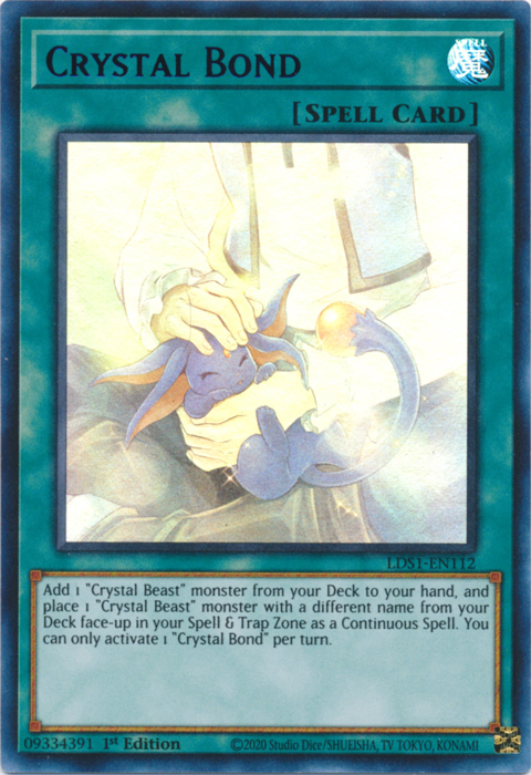 Lien de Cristal (Vert) [LDS1-FR112] Ultra Rare