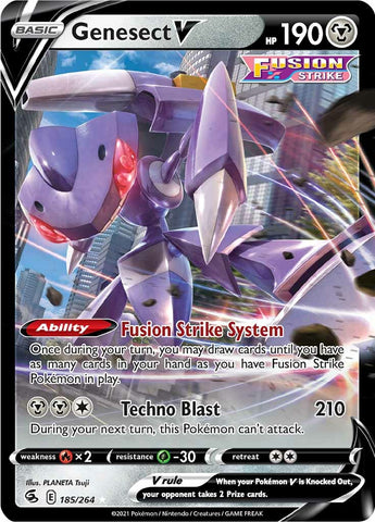 Genesect V (185/264) [Espada y Escudo: Golpe Fusión]