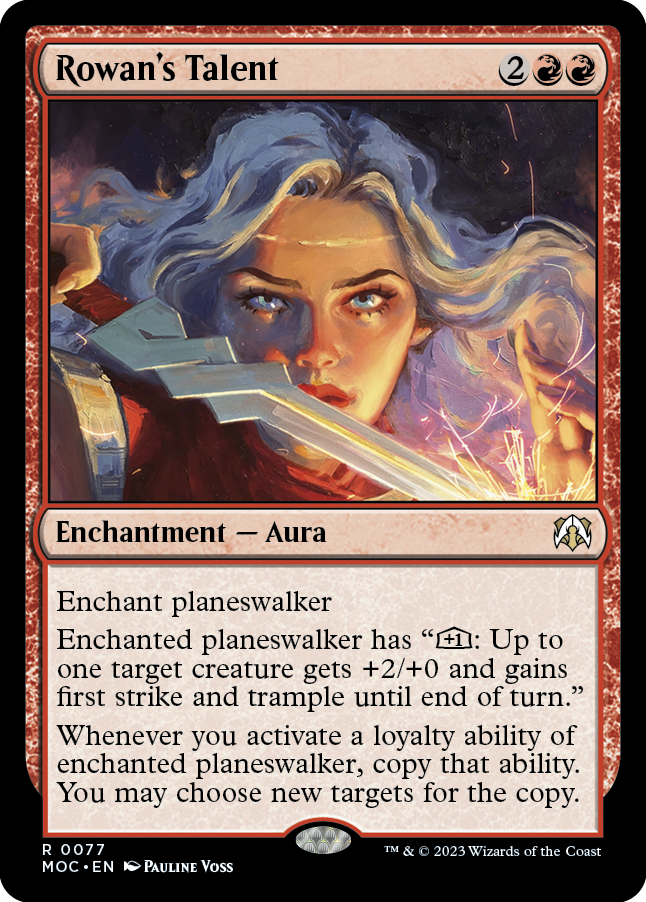 El Talento de Rowan [Marcha de las Máquinas Commander]