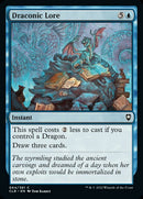 Savoir draconique [Commander Legends: Battle for Baldur's Gate]