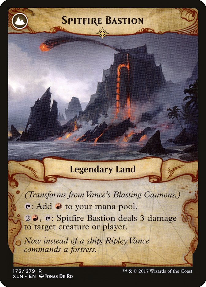 Canons-roquettes de Vance // Bastion crachefeu [Ixalan]