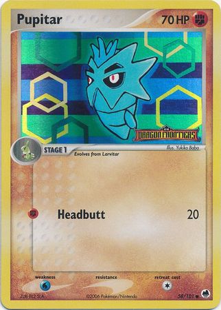 Pupitar (58/101) (Sellado) [EX: Frente de Dragón]
