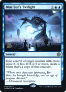 Crépuscule du Soleil bleu [Phyrexia : Tous seront Un, cartes promos d'avant-première]