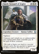 Baird, intendant d'Argive [The List]