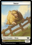 Mercenaire // Mouton Jeton double face [Les Hors-la-loi de Croisetonnerre Jetons]