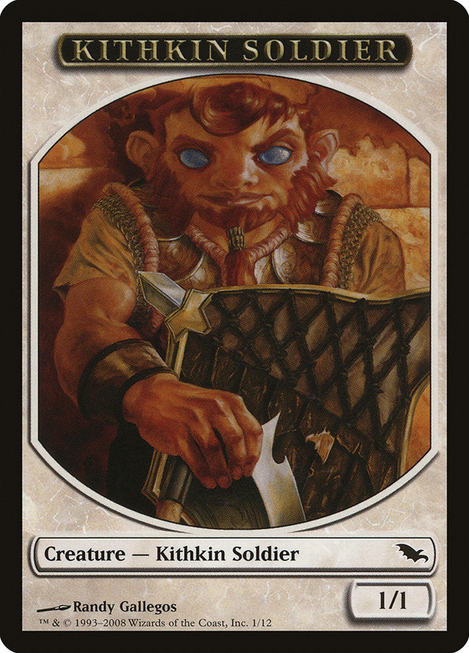Jeton Soldat kithkin [Jetons de Lorwyn]