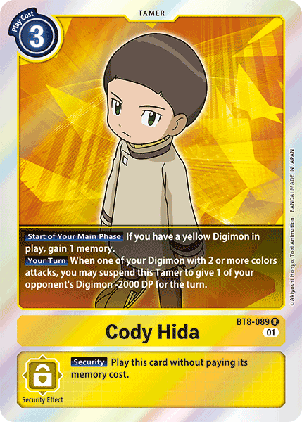 Cody Hida [BT8-089] [Nuevo Despertar]