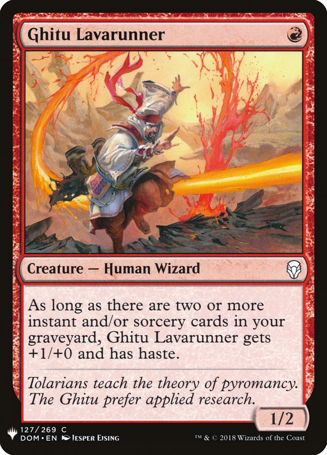 Coureur de laves de Ghitu [Mystery Booster]