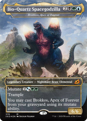 Brokkos, ápice de la eternidad - Bioquarzo Spacegodzilla (Serie Godzilla) [Ikoria: Guarida de Bestias]