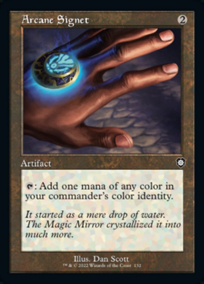 Sello Arcano (Retro) [Commander de La Guerra de los Hermanos]