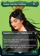 Azusa, perdue mais cherchant (Profil sans bordure) [Commander Masters]
