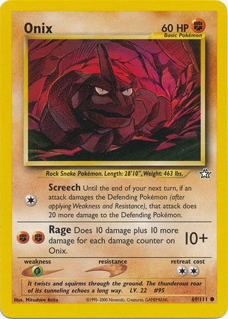 Onix (69/111) [Néo Genesis Illimitée]