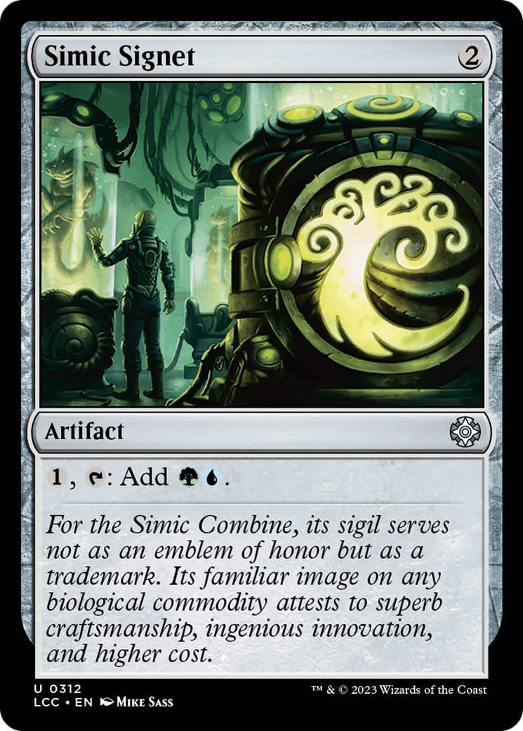 Cachet Simic [Commandant Les Cavernes oubliées d'Ixalan]