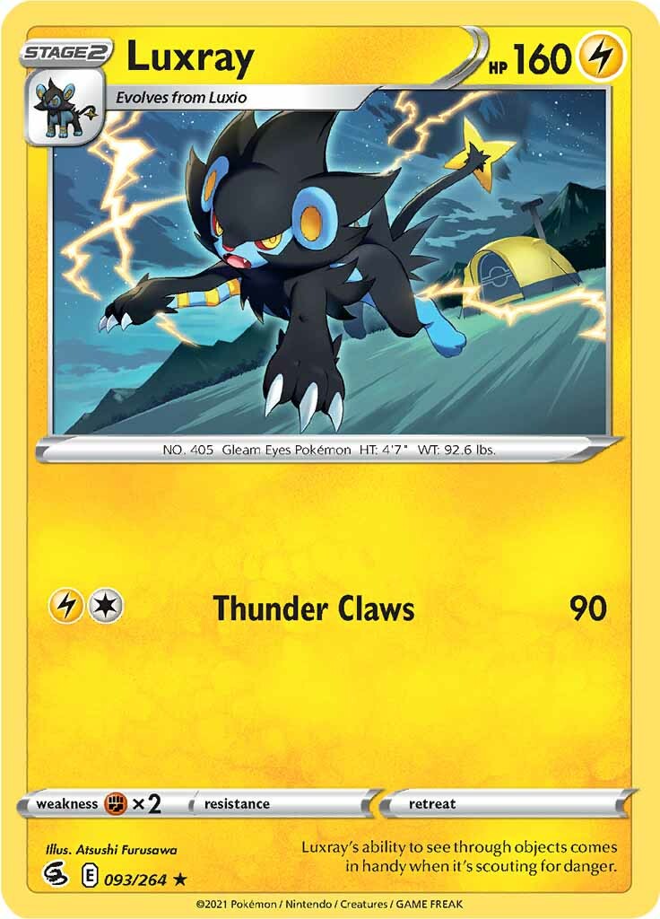 Luxray (093/264) [Espada y Escudo: Golpe Fusión]
