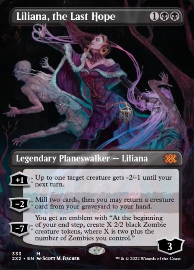 Liliana, the dernière l'espoir (Sans bordure) [Double Masters 2022]
