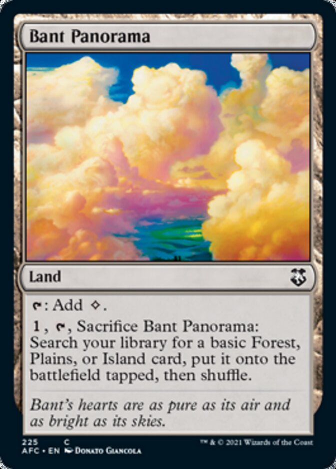 Panorama de Bant [Magic: The Gathering – Aventures en les Royaumes Oubliés Commander]