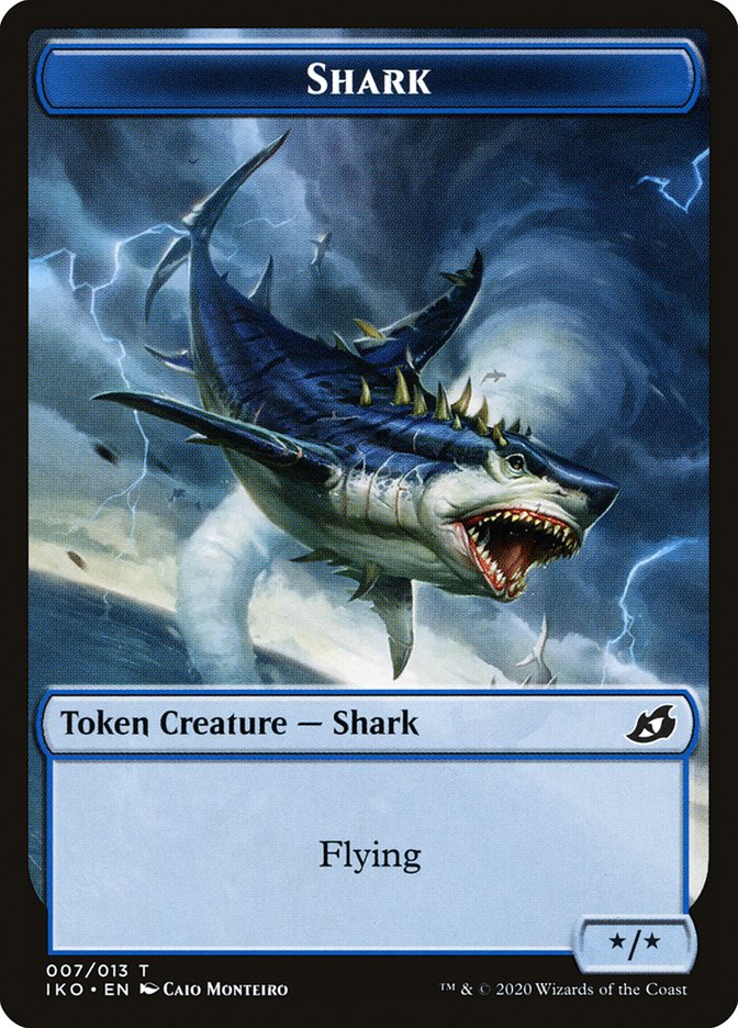 Requin // Jetons recto-verso Requin [Decks Challenger Pioneer 2022]