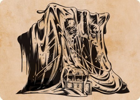 Cube gélatineux (Présentation) Carte artistique [Donjons et Dragons : Aventures dans les Royaumes Oubliés - Série d'illustrations]