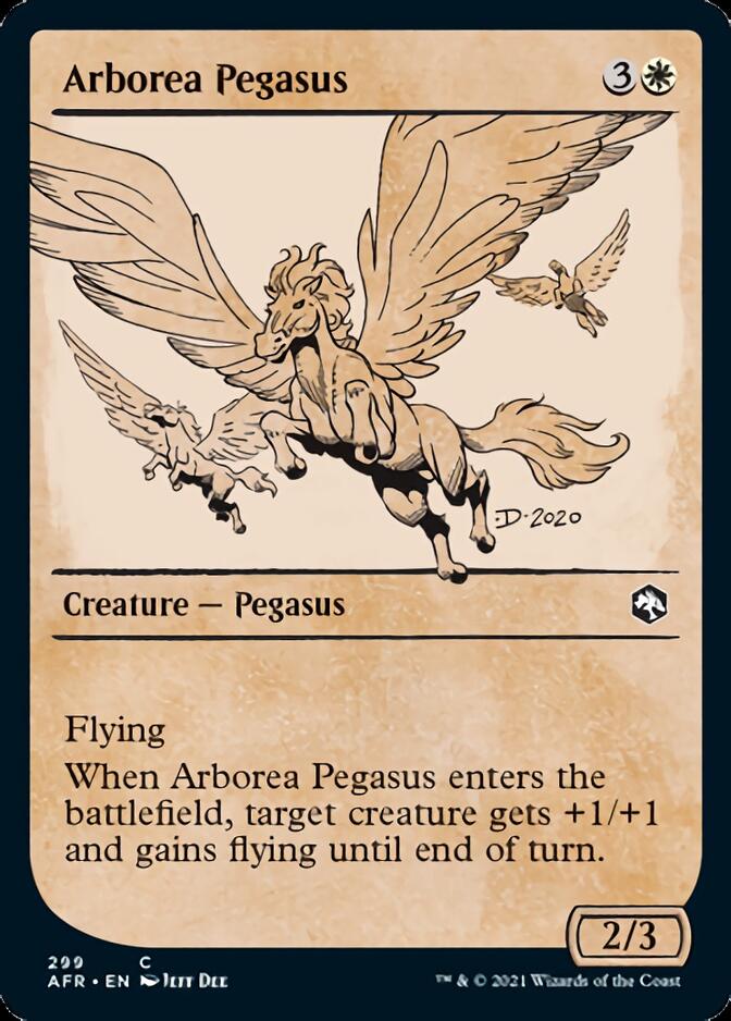 Pégase d'Arborea (vitrine) [Donjons & Dragons : Aventures au pays oublié]